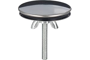 tecuro Tap Hole Stopper, Stainless Steel Polished, Diameter 40 mm