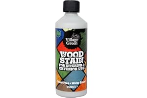 Village Green Colorante per legno pronto all'uso, a base d'acqua, ecologico, qualità premium (Tangerine, 250 ml)