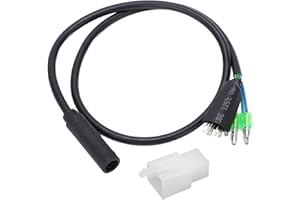 BOROCO Linea di Conversione Bici, Cavo di Prolunga per Conversione Motore da 600 Mm, Connettore Impermeabile Linea di Conversione a 9 Pin, Kit di Conversione Bicicletta Elettrica per Ebike