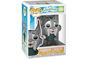 Funko Pop! Disney: Zootopia 2 - Pawbert Lynxley - winylowa figurka kolekcjonerska - pomysł na prezent - oficjalne towary - zabawka dla dzieci i dorosłych - figurka modelowa dla kolekcjonerów i