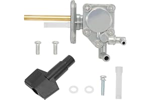 Anlseiod Grifo de gasolina para Suzuki Bandit GSF600 GSF1200, grifo de gasolina, interruptor de válvula de motocicleta, válvula de grifo de gasolina 44300-26E01 44300-26E00