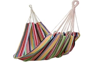 ‎KRONENBURG Kronenburg Mehrpersonenhängematte 210 x 150 cm, Belastbarkeit bis 300 kg – Indoor & Outdoor Hängematte Bunt - Farb- und Modellwahl
