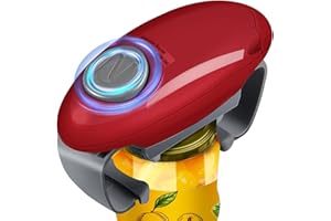 TOOHOMING Electric Jar Opener, One-Touch Switch Jar Opener with Convenient and Does Not Hurt Hands, Automatic Jar Opener for Arthritis Hands is Suitable for Most Sizes of Lids