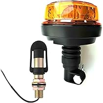 Rundumleuchte 12 V , Für Aufsteckrohr - - Ihr Onlineshop - Ersatzteile Für Traktoren Und Landmaschinen