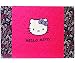 Produktbild Schreibtischunterlage / Unterlage - " Katze - Hello Kitty " - 60 cm * 40 cm - Tischunterlage / Knetunterlage / Bastelunterlage - Größe A2 - mit Einschubfach - abwaschbar - abwischbar - für Mädchen - Kunststoff - Kinder & Erwachsene - Schreibunterlage / Katzen / Kätzchen - lila pink - Schleife - Malunterlage - Kinderschreibtisch - Kunststoffunterlage