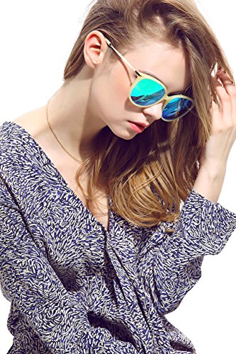 Diamond Candy Damen Mode Sonnenbrille Wayfarer brille Designer Fliegerbrille