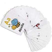Cartes Éducatives Alphabet - 26 Cartes Mots Et Images - Apprentissage Ludique - Enfants 2-5 Ans