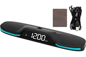 ‎ARAMOX Aramox Müdigkeits-Fahrerinnerung, Auto Hud Head up Display, Auto-LED-GPS-Tachometer mit Geschwindigkeits-MPH-Fahrdistanz-Übergeschwindigkeitsalarm, Digitales Geschwindigkeits-HUD-Messgerät
