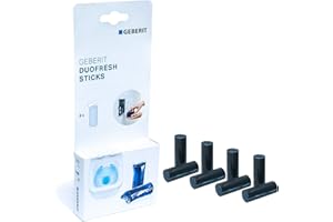 Geberit DuoFresh Stick (geeignet für Betätigungsplatten, Schachtel mit 8 DuoFresh Sticks, L x B x H 22 x 9,3 x 2,2 cm, Frischestick für WC, Reinigungstabs) 244600001