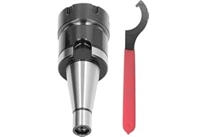 OKUYONIC Porte-outil pour fraiseuse, précision de centrage élevée NT30-ER32 Support de mandrin en acier allié 40Cr Type intégral de traitement fin avec clé pour centre d'usinage