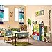 Fantasy Fields by Teamson  Sunny Safari Childrens Wooden Kids Toddlers Bed no Mattress TD-0086A