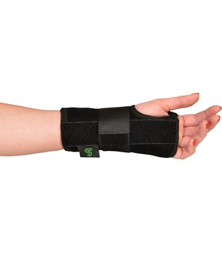TUTORE POLSO POLSIERA FASCIA ORTOPEDICA PER DISTORSIONE MANO TENDINITE Sinistro 8052575789837