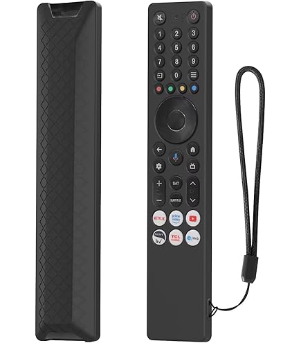 TCNOUMT Nieuwe RC833A FMB1 vervangingsafstandsbediening, geschikt voor TCL QD Mini-LED C71K 4K 2025 Voice TV