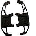 TAOTT 2pcs Car Steering Wheel Shift Paddle Shifter Extended Fit For VW GOLF GTI R GTD GTE MK7 7 POLO GTI Scirocco 2014 2015 16 17 18 2019 TAOTT (Color : BLACK)