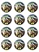 Produktbild Fortnite personalisiert Cupcake Deckel x 12 (Design 2 Spiel)