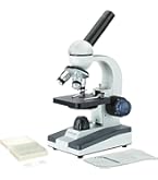 Microscopio Amscope M150C Per Studenti - 40X-1000X Ingrandimento, Illuminazione LED, Metallico Struttura Metallica - Foto 3