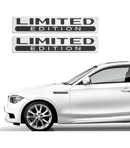 Autocollant 3D "Competition" Pour BMW Série M - Badge Style M Performance - Décoration Voiture, Facile à Poser