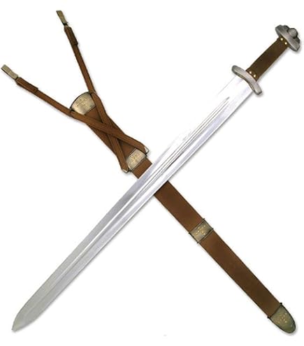 Condor Viking Ironside Schwert – Aus 1060 Kohlenstoffstahl, Klingenlänge 76,8 Cm, Mit Lederbezogener Scheide