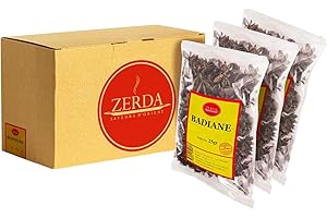 ZERDA SAVEURS D'ORIENT Badiane, anis étoilé 25g | ZERDA | Haute Qualité | 100% Naturel, Badiane chinoise