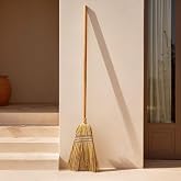 Catral Extra Millet Broom for Garden and Terrace 135 cm | Ideal for sweeping indoor and outdoor surfaces, strong and durable