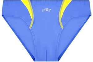 Trendy Boy Slip da Bagno Sportivo per Ragazzi in Tessuto Leggero, Slip da Bagno Performance, Vita Elasticizzata con Corda di Regolazione