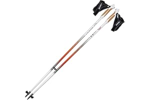 ATTRAC Bâtons de marche Ultra Light, ultra légère avec dragonne 105 - 130 cm (105)