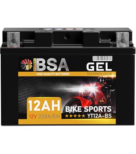 YUASA YT12A-BS 12V 10AH Batterie J
