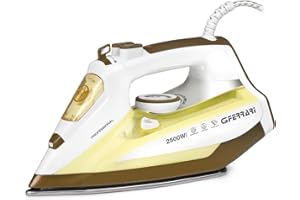 G3 Ferrari G40012 Visir Ferro da Stiro a Vapore, 25000 W, Capacità 300cc, Funzione Self-Clean e Spray, Piastra Inox. Colpo Vapore 140 g/min