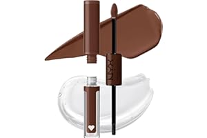 NYX Professional Makeup Rossetto Ultra Pigmentato, Brillantezza a Lunga Tenuta, No Transfer, Shine Loud, 07 Total Baller