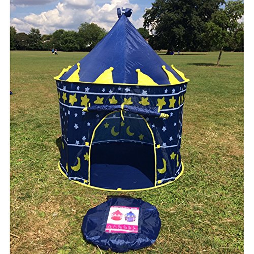 eMarkooz(TM) Boys Blue Play Tent House Children Kids Pop UP Castle Wendyhouse Outdoor Indoor new reviews eMarkooz(TM) Boys Blue Play Tent House Children Kids Pop UP Castle Wendyhouse Outdoor Indoor new