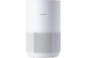 Xiaomi Smart Air Purifier 4 Compact for Bedroom, Office, Desktop, with 48m² Coverage, Allergen Removal, 230m³/h PCADR, Smart App & Voice Control, White