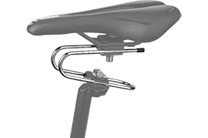 ZHIQIU Selle de vélo à ressort en acier pour amortisseur de chocs VTT de route Accessoires de vélo