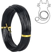 24 Rolls Multi-Colored Aluminum Craft Wire - 0.8mm, 1.5mm, 2mm Diameter Assortment For DIY Jewelry & Sculpture - View #3