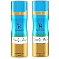 Ramsons - SANDY SHORE Deodorant Spray | 200 ML x 2 | Body Spray For Women | TN - Mint, Lavender, Bergamot, Mandarin orange | MN - Sea grass, Ginger, Jasmine, Rose | BN - Musk, Sandalwood, Cedar