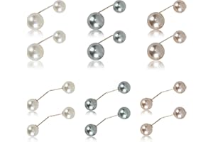SRLWMYI Spilla Gioiello per Vestiti Donna 12 Pezzi Spille Perle Finte-Spilla Gioiello per Vestit per Abiti, Maglioni, Sciarpe-Accessori Spilla Moda per Matrimoni E Banchetti