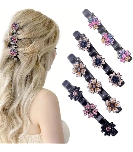 Velvet London Krokodilklemmen 12 Stück – Professionelle Haarspangen Zum Stylen, Färben & Schneiden