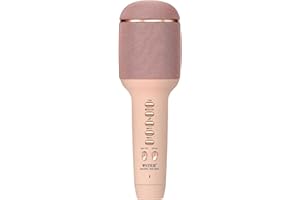 ELLENNE MICROFONO KARAOKE BLUETOOTH CON CASSA SPEAKER ALTOPARLANTE PER ADULTI - CAMBIA VOCE - DUAL WIRELESS KARAOKE - DUAL WS900 ROSA