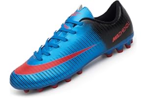 BOTEMAN Botas de Fútbol para Hombre Spike Zapatos de Fútbol Aire Libre Profesionales Atletismo Deporte Zapatillas de Fútbol Training