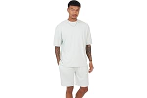Brave Soul Mens Matching T-Shirt and Shorts Set Summer Outfit with Short Sleeves, Ideal for Casual, Gym, or Holiday Wear, Sizes: S to 2XL