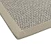 Produktbild BODENMEISTER Teppich Sisal-Optik Flachgewebe modern hochwertige Bordüre, verschiedene Farben und Größen, Variante: natur, 67x133