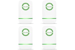 HONGXIAN Energiespargerät,4 Pack Power Saver,Household Office Power Saver Energiespar,Steckvorrichtung Stromsparkasten,Power Save Energy Saver,Smart Energy Saver GeräTe,Stromspannungs stabilisator