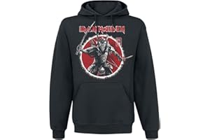 Iron Maiden Eddie Warrior Männer Kapuzenpullover schwarz Band-Merch, Bands