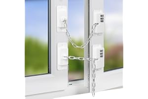 NEWBINN 2 x Kühlschrankschloss ohne Bohren mit Code für Kinder unter 5 Jahren, Geeignet für Kühlschränke, Waschmaschinen, Schränke, Kleiderschränke, Toiletten, Weinkühler, Fenster