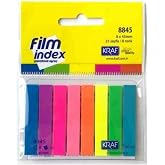 KRAF FILM INDEX POST İT YAPIŞKANLI AYRA&Ccedil; 8 RENK 25 SAYFA
