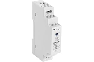 Poppstar Hutschienen-Netzteil P-15-12- 12V DC 1,25A 15 W (Input 100-240 V AC 50/60 Hz) 18 * 90 * 58mm