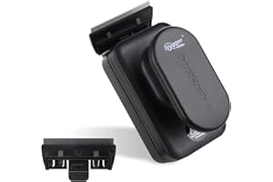 hygger Spazzola Acquario Pulizia Vetro, Spazzola Pulisci Vetro Acquario, Spazzola Acquario Magnetica per Alghe Strumento di Pulizia con Raschietto Rimovibile per Piscine In Vetro