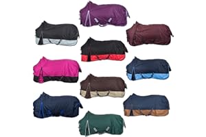 ‎RL24 RL24 - Weidedecke Winterdecke 600D BASICLINE mit Nylonfutter, Polarfleecefutter oder Füllung in 100g, 200g, 300g