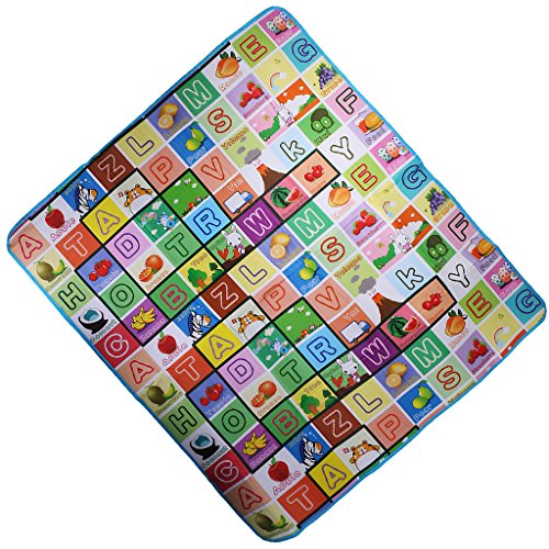 Preisvergleich Produktbild Weich Baby-Kind-Kleinkind Spielteppich Crawl Mat Spielmatte Babyschleichenmatte Picknick Decke - wie bild, 200 * 180 * 0.5cm