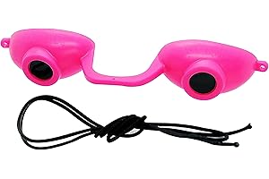 EVO FLEX Sunnies Flexible Tanning Bed Goggles Eye Protection UV PINK Glasses by Super Sunnies