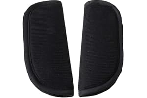 HPERU 2 pcs cuscino per cintura per passeggino, cuscinetti per il coperchio del veicolo per sedili morbidi per bambini.